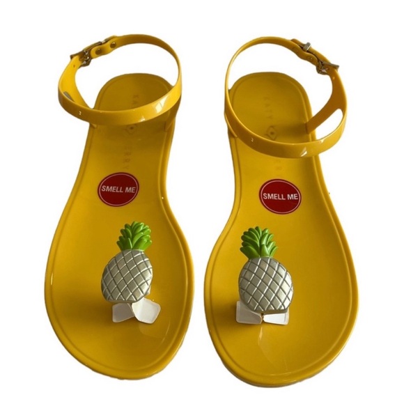 Katy Perry’s Pineapple 🍍 The Geli Sandal Sz 10M NWT - Picture 4 of 16